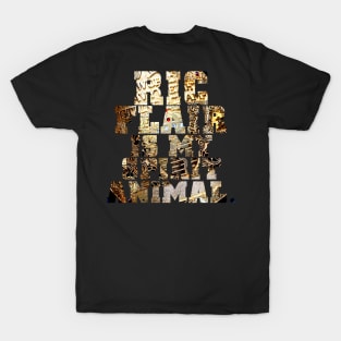 Ric Flair is my Spirit Animal - Big Gold T-Shirt